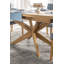 VELLE Solid + Manufactured Oak Wood Extendable Dining Table (160-210 cm)