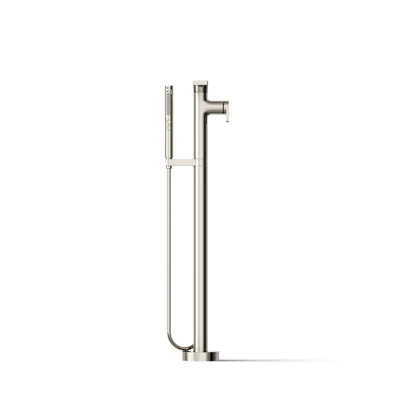 Composed Freestanding Bath Faucet, Vibrant Polished Nickel
