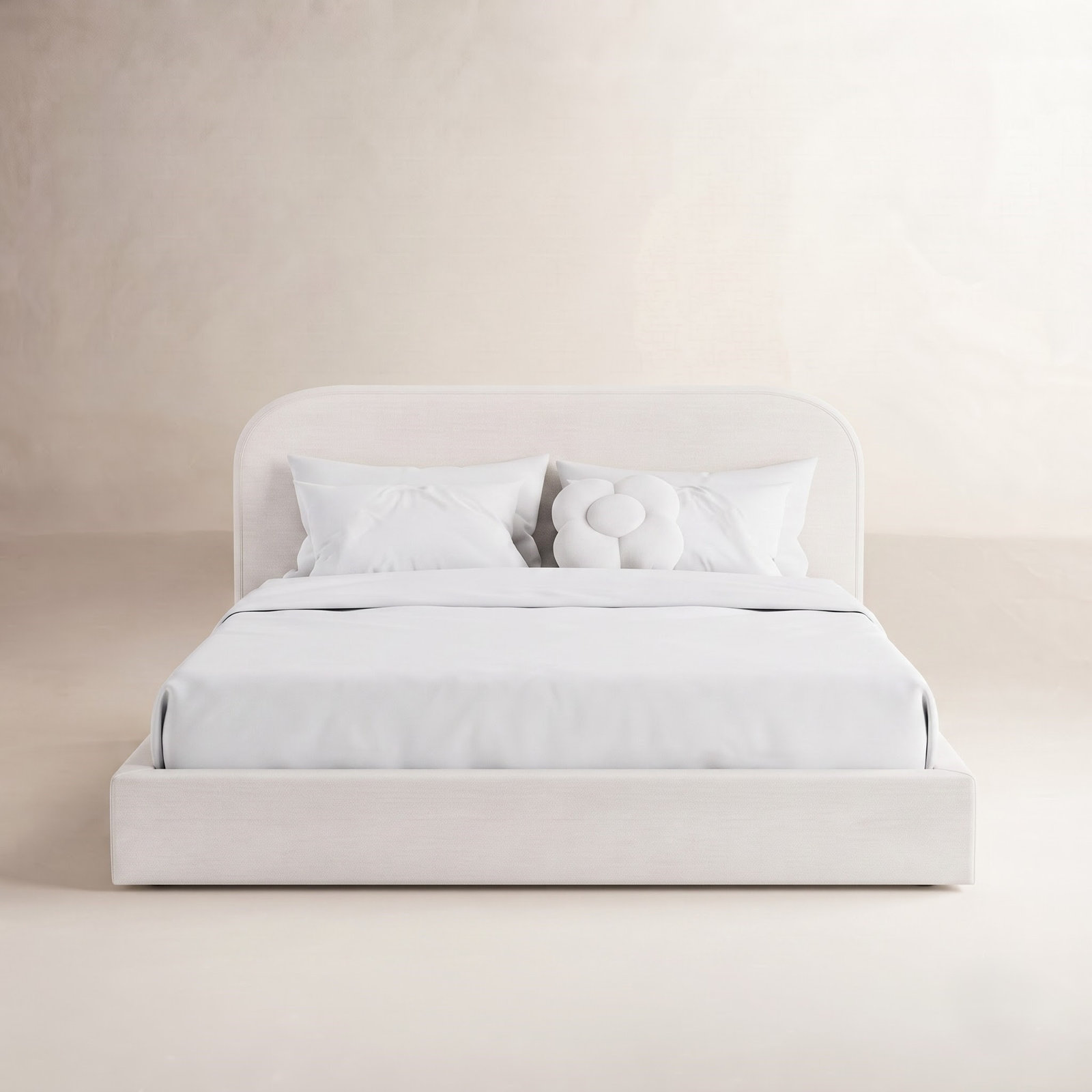 Nara Open-Frame Bed, Performance Beach Eco-Weave, Full