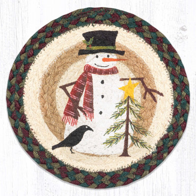  Tapis de table Winter Snowman Trivet