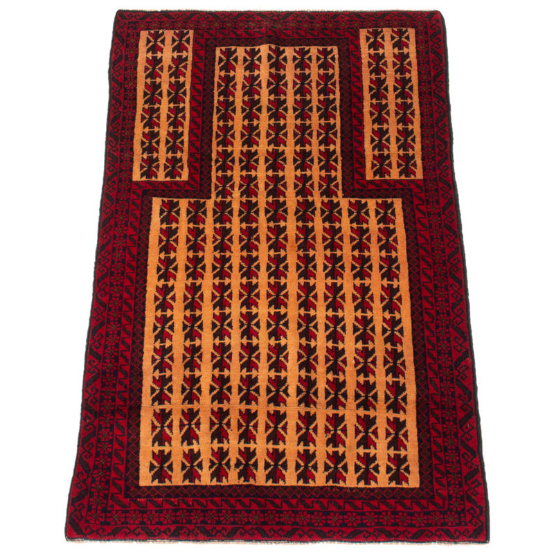 Tapis brun clair Dequita 2 pi 10 po x 4 pi 9 po