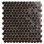 Chestnut 4 6/8" Barrels Glass Mosaic