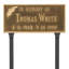 Memorial Plaque with Flower-1910184370-1910184355-1910184354