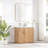 Hayter 36" Single Bath Vanity in Acacia Classic Gray with White Grain Composite Stone Top