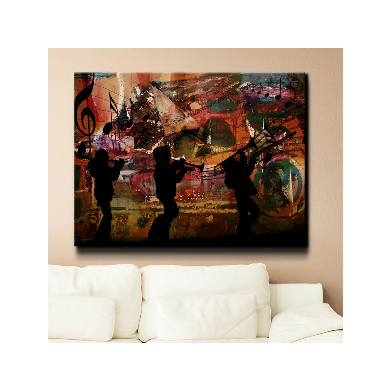 " Jazz Trio " by Ready2HangArt™
