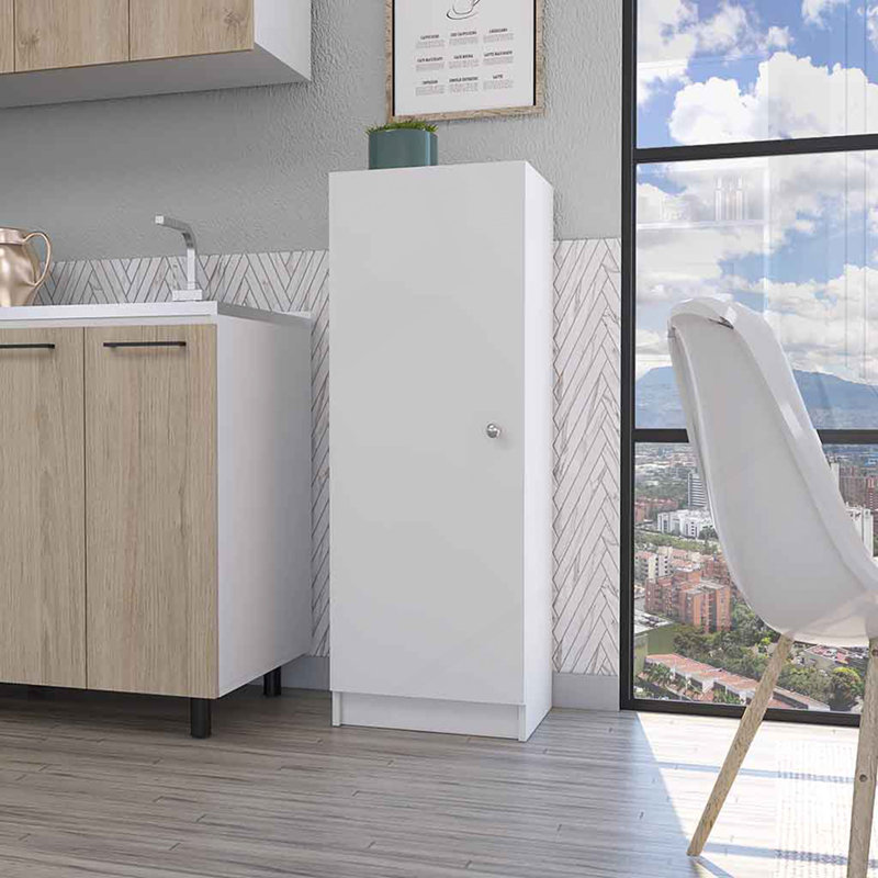 Garde-manger à une porte Miami, quatre tablettes