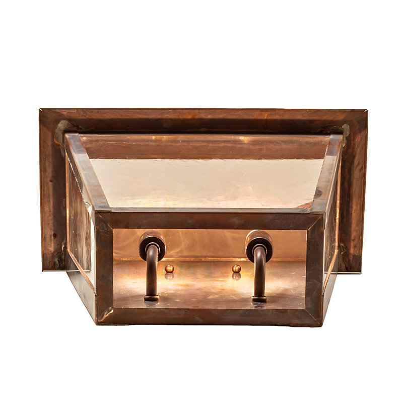 14" Wide Bastille Wall Sconce, 18" H x 14" W x 7" D