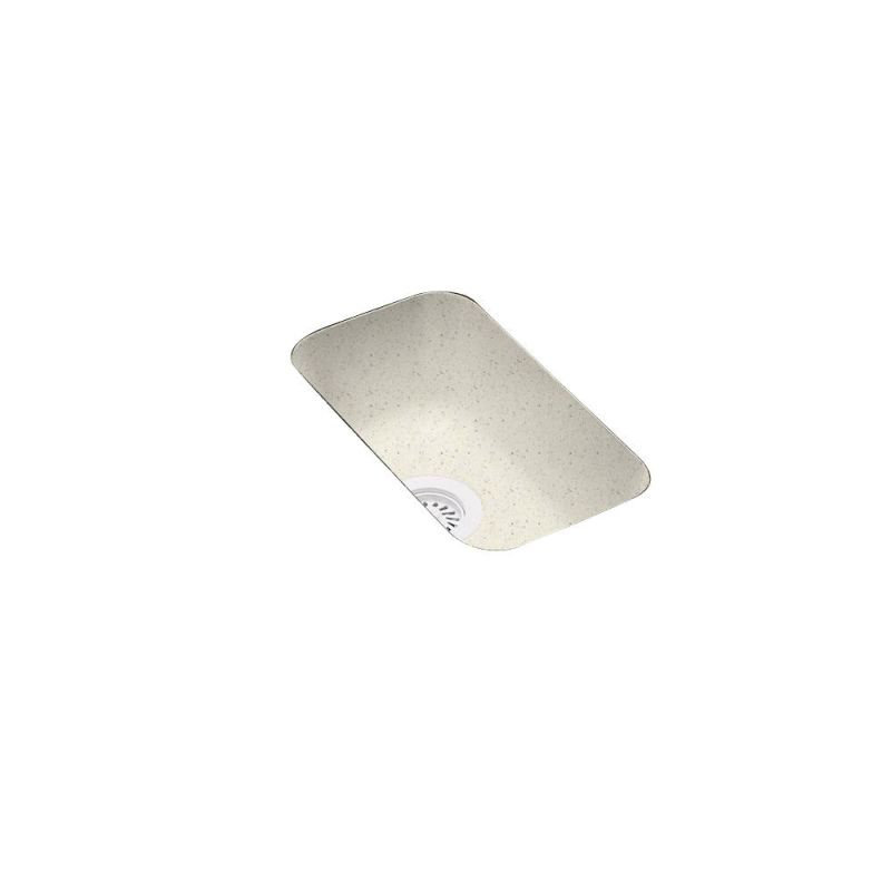 Single Bowl Solid Surface Kitchen Sink, Tahiti Matrix