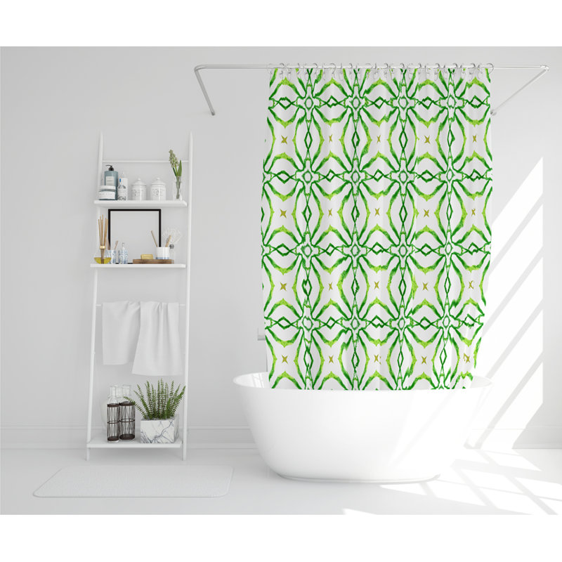 Broomhedge Polyester Shower Curtain Set