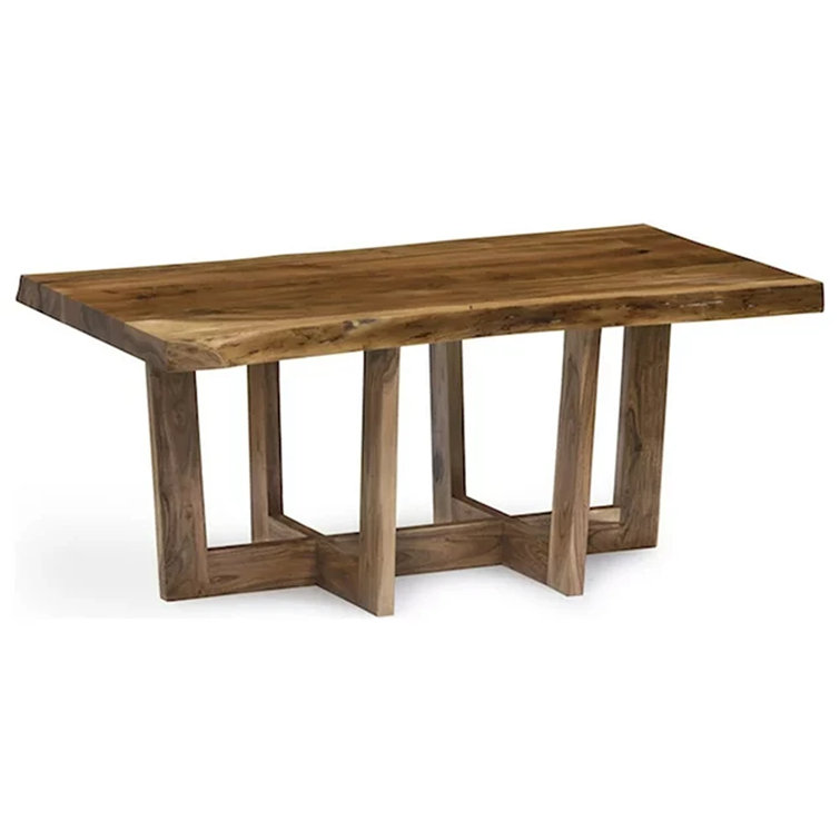Alica Solid Wood Sled Coffee Table *incomplete* 