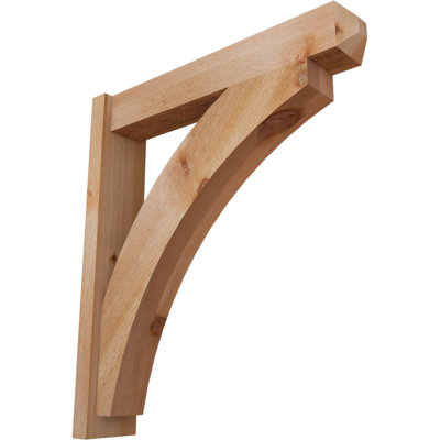 Persienne en bois rustique Thorton Craftsman