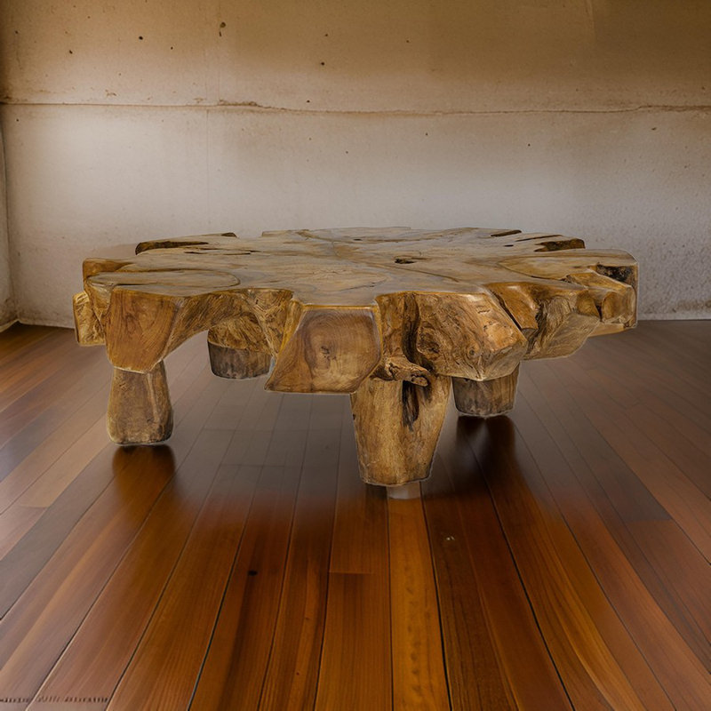 Imamudeen Solid Wood Coffee Table