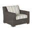 Méridienne rustique tissée - gris ardoise-62332850-62332847-63221115
