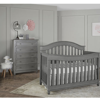 Hampton Convertible 3 -Piece Nursery Furniture Set