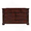 Commode 9 tiroirs Lyndon G09400-D, cerise