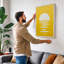 Sun Dissolving Minimalist - Wrapped Canvas-950534237-950534234