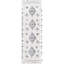 Tapis gris diamant à poils longs-1811652426