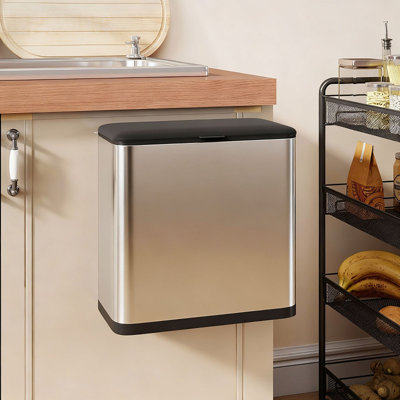 Stainless Steel Kitchen Trash Can
