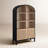2-Door Wood and Metal Standard Highboard