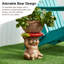 Tabouret de jardin 12,5 "H MGO