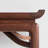 Rustic Solid Elm Wood Study Desk
