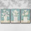 Ensemble de 3 pièces encadrées sur toile-97709591-97709590