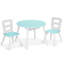 Kraig Kids 3 Piece Round Play Or Activity Table and Chair Set