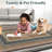 Machine Washable Rug for Living Room Braided Print Non-Slip Area Rug Stain Resistant Carpet for Dining Room Bedroom Nursery Office-587203701