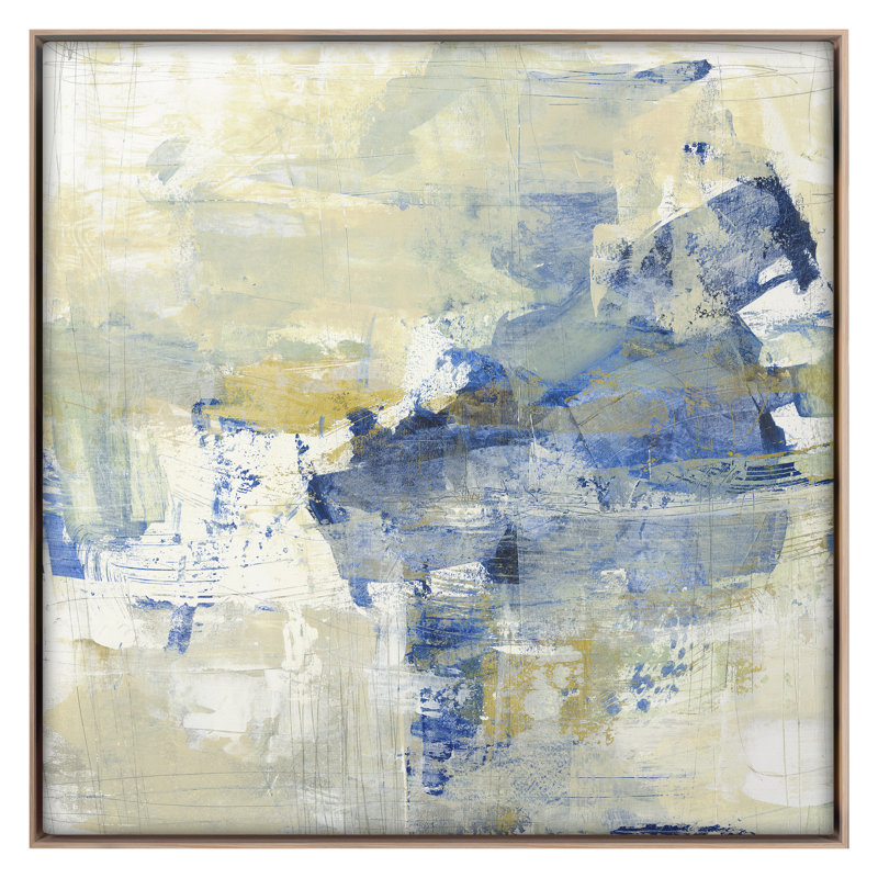 Layered Motion 5 Print by Harris, Maeve, Maple Floater Framed, 42'' H x 42'' W