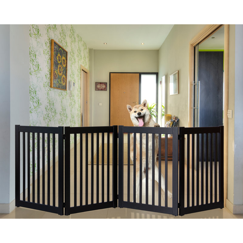 Barrière EZ autoportante Clarissa, Noir, H 32 po x l de 32 à 72 po