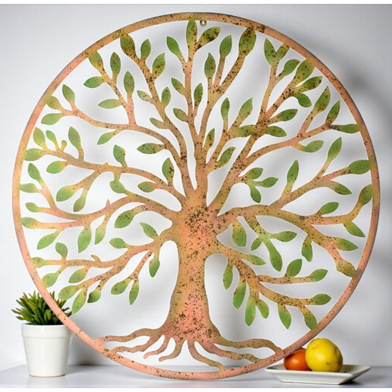 Plants & Flowers Wall Decor on Metal