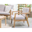 Jerrold Solid Wood 4 - Person Seating Group with Cushions-1571403240-1571403239