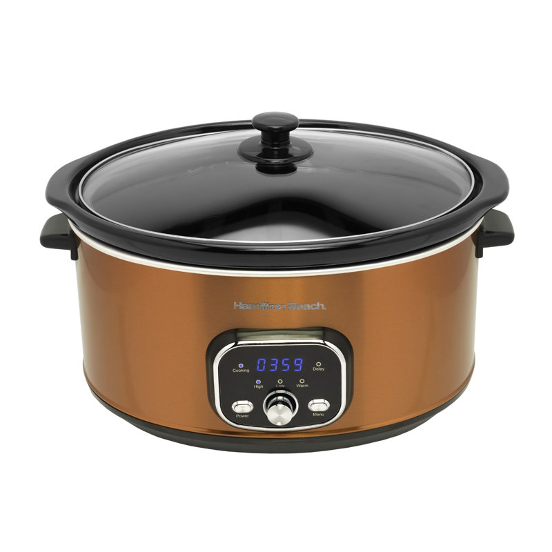 PROGRAMMABLE DIGITAL OVAL SLOW COOKER