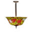 16" Wide Tiffany Rosebush Pendant