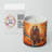 Pumpkin Spice Scented Tumbler Candle with Ceramic Holder