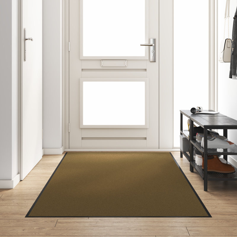 Non-Slip Indoor / Outdoor Doormat, Brown, 120 x 250 cm