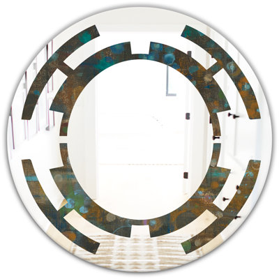 Miroir mural Space Dots on Glass III