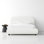 Lit plateforme tapissier Reggie