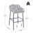 Carrianna Patio Rope Woven Barstool-2034594744