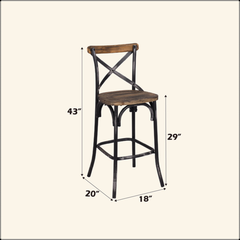 Chaise de bar Zaire