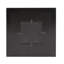 Horloge de table en miroir