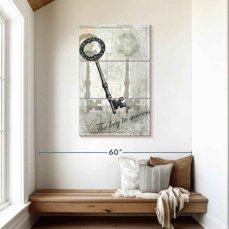 Key I, 45" H x 28" W