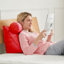 Solid Colour Velour Throw Pillow-2064455120