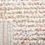 Tapis blanc / beige en acrylique Delane-1180846251