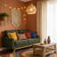 Causeuse 67 po Mid-Century Modern-917744569