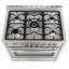 2 Piece Kitchen Package with 36" Freestanding Dual Fuel Range & 36" Under Cabinet Range Hood