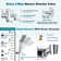 Multi Function Adjustable And Dual Shower Head with Handheld Combo