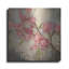 Luxe Metal Art 'Cherry Blossom 2'  by Silvia Vassileva Metal Wall Art, 36" x 36"-117052447