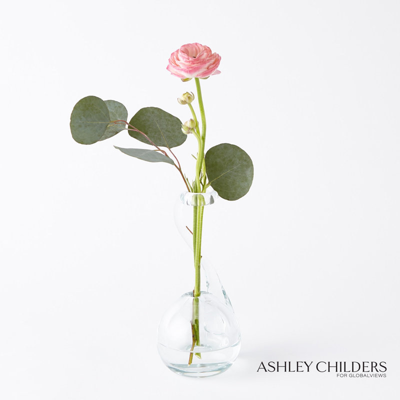 Clear Ring Flower Vase