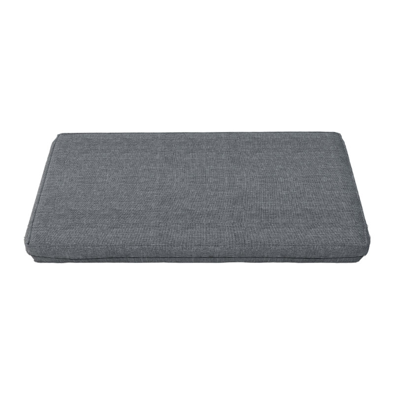 Polyester Box Cushion Sofa Slipcover, 45.7cm H x 149.9cm W x 10.2cm D, Light Grey Polyester